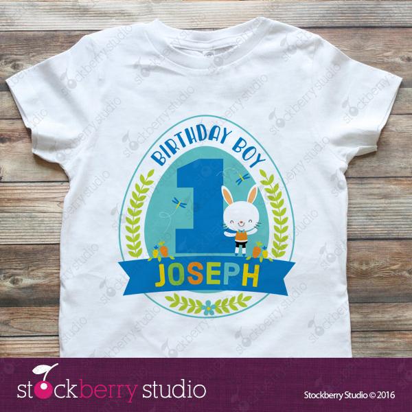 Easter Birthday Shirt - Stockberry Studio