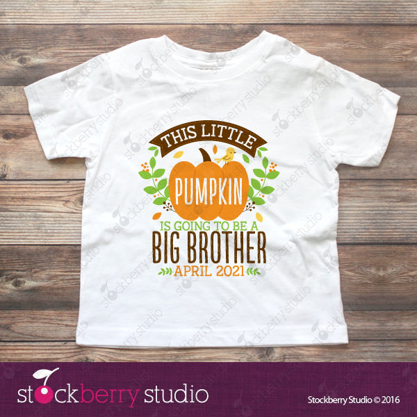 Fall Big Sister Pregnancy Announcement Shirt