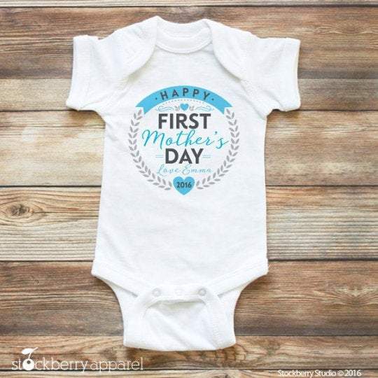 Happy First Mothers Day Shirt - Stockberry Studio