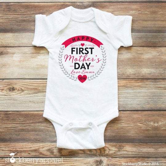 Happy First Mothers Day Shirt - Stockberry Studio