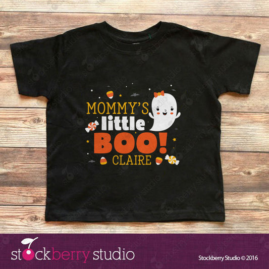 Mommy's Little Boo Halloween Shirt